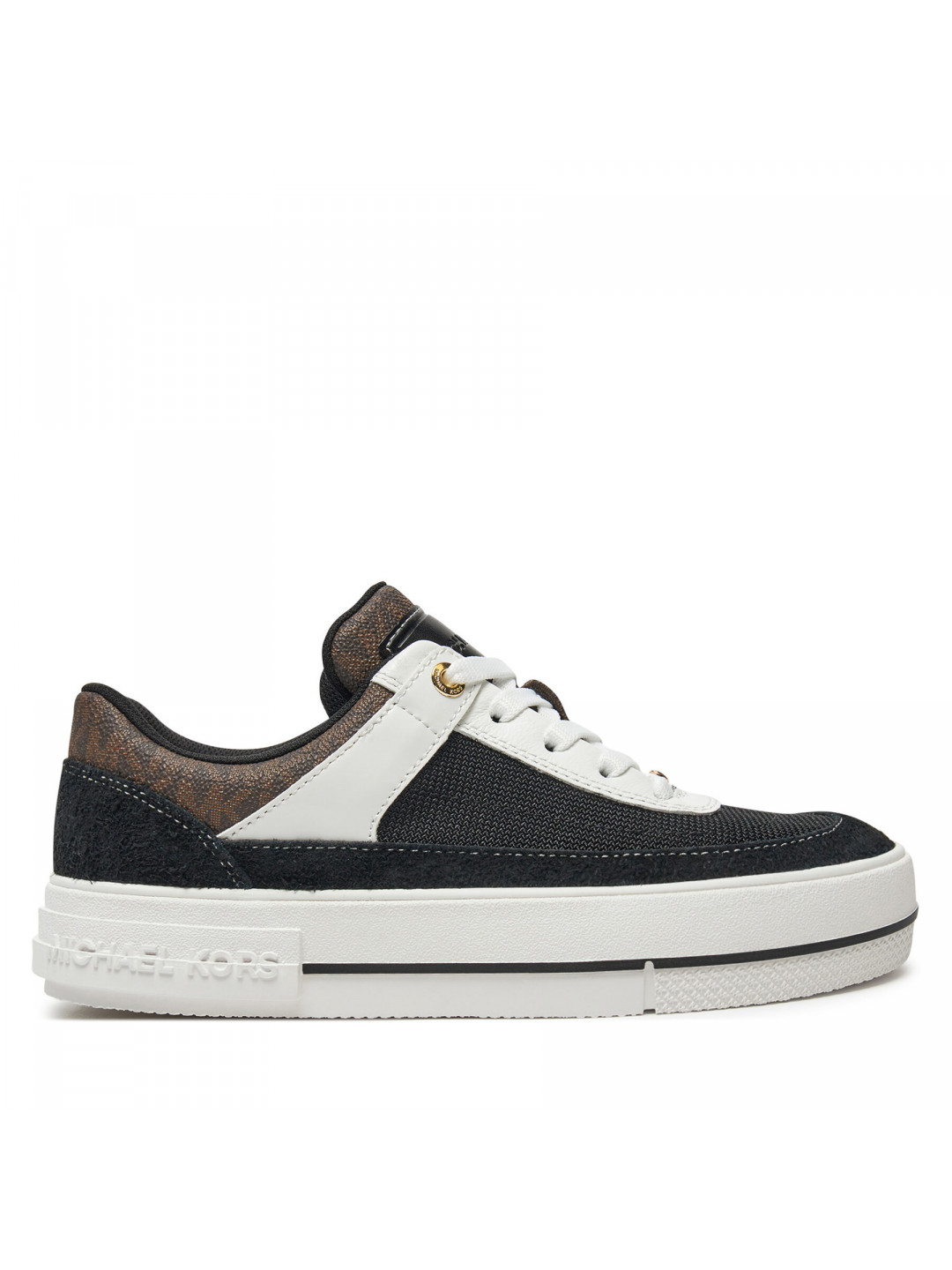 Sneakersy MICHAEL Michael Kors Aurora Lace Up 43F4AUFS2D Černá